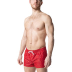 Nasty Pig Candy Apple Swim Trunk | Candy Apple Red