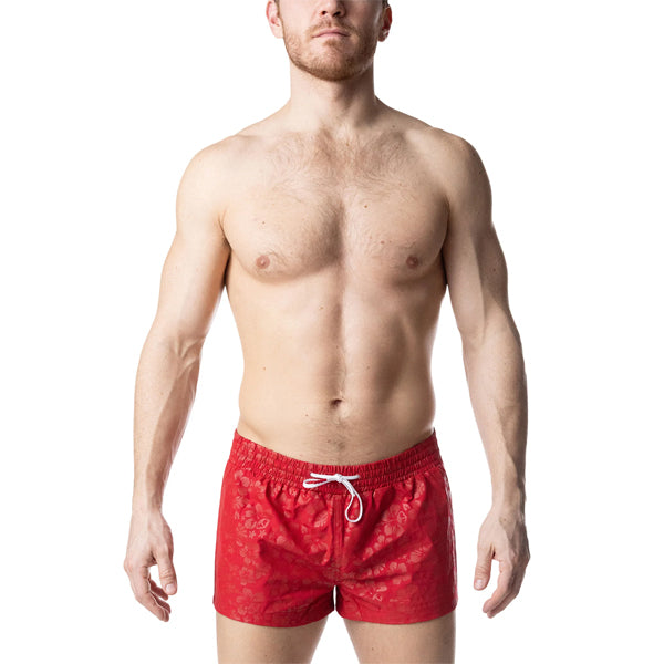 Nasty Pig Candy Apple Swim Trunk | Candy Apple Red