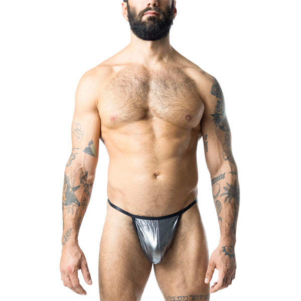 Nasty Pig Chromium Thong | Chrome