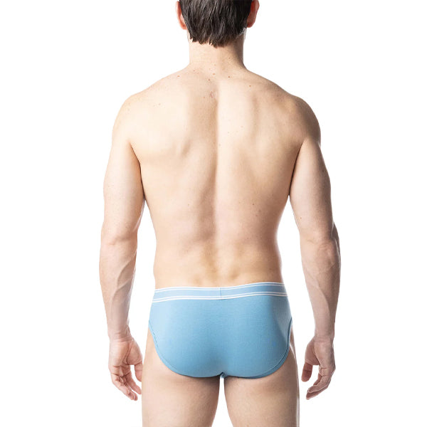 Nasty Pig Core Bikini Brief | Light Teal/White