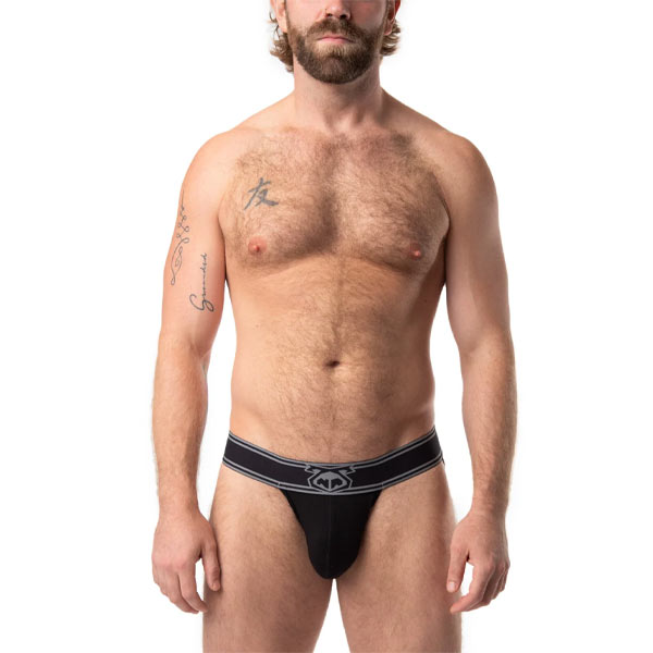 Nasty Pig Core Sport Brief | Black/Grey