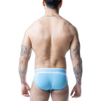 Nasty Pig Core Sport Brief | Light Teal/White