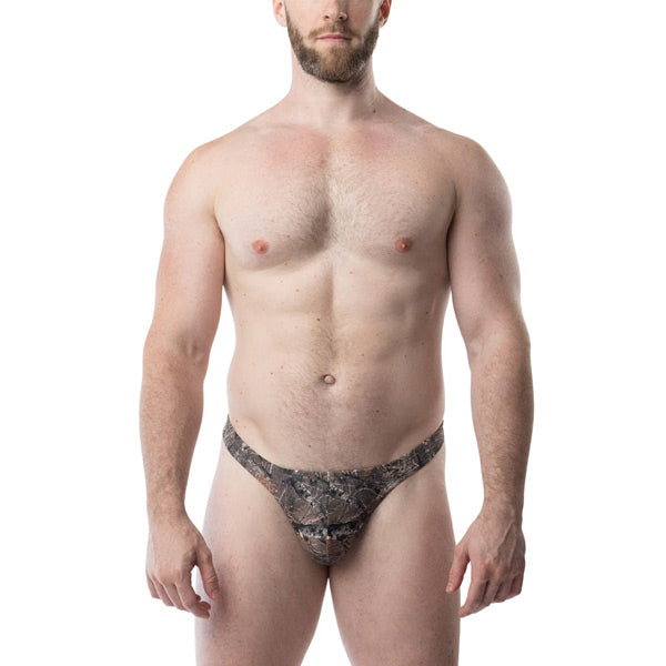 Nasty Pig Core Swim Thong | Timber
