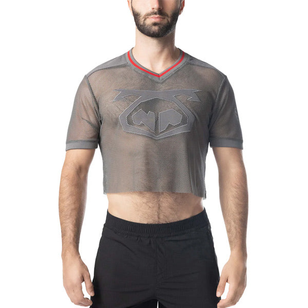Nasty Pig Flex Jersey | Charcoal Grey/Red