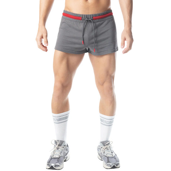 Nasty Pig Flex Trunk Short | Charcoal Grey/Red