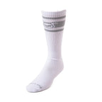 Nasty Pig Hook'd Up Sport Sock | White/Grey | OSFA | White/Grey
