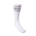 Nasty Pig Hook'd Up Sport Sock | White/Grey | OSFA | White/Grey