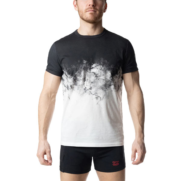Nasty Pig Oxidize Brandmark Tee | Black/White