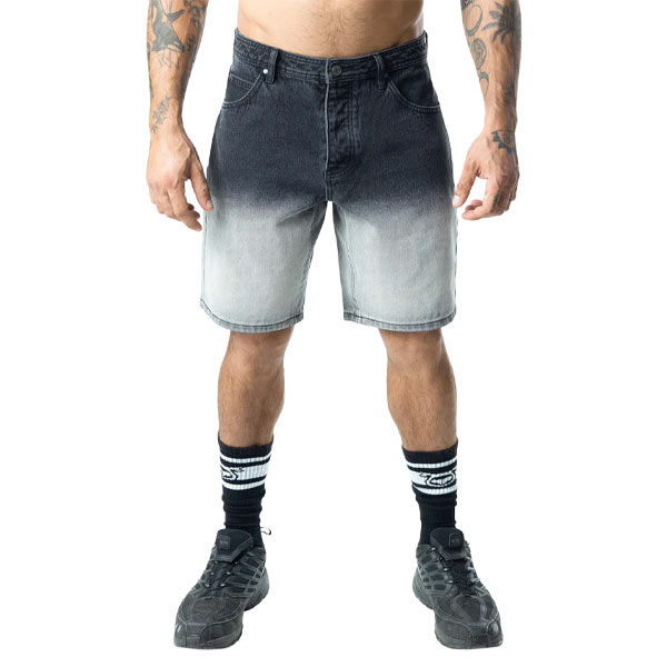 Nasty Pig Oxidize Denim Classic Short | Black/White | 28 | Black/White
