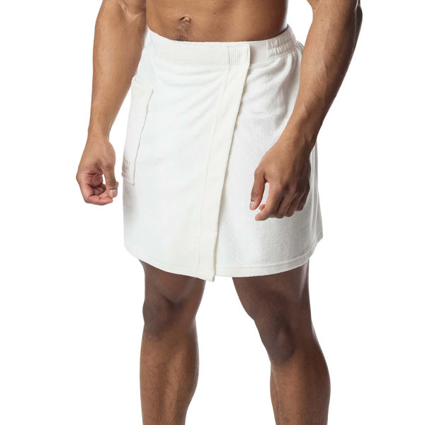 Nasty Pig Suite Towel Wrap | Cream