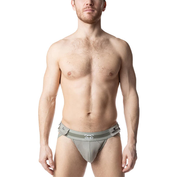 Nasty Pig Traverse Jock Strap | Sage Green