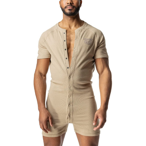 Nasty Pig Union Suit Cutoffs | Pale Khaki