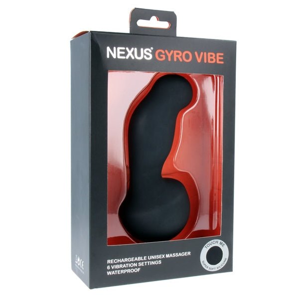 Nexus GYRO VIBE Rechargeable Prostate Massager | Black