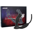 Nexus SIMUL8 Vibrating Double Cock & Ball Ring with Prostate Probe