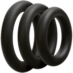 OptiMALE 3 Cock and Ball Ring Set THICK