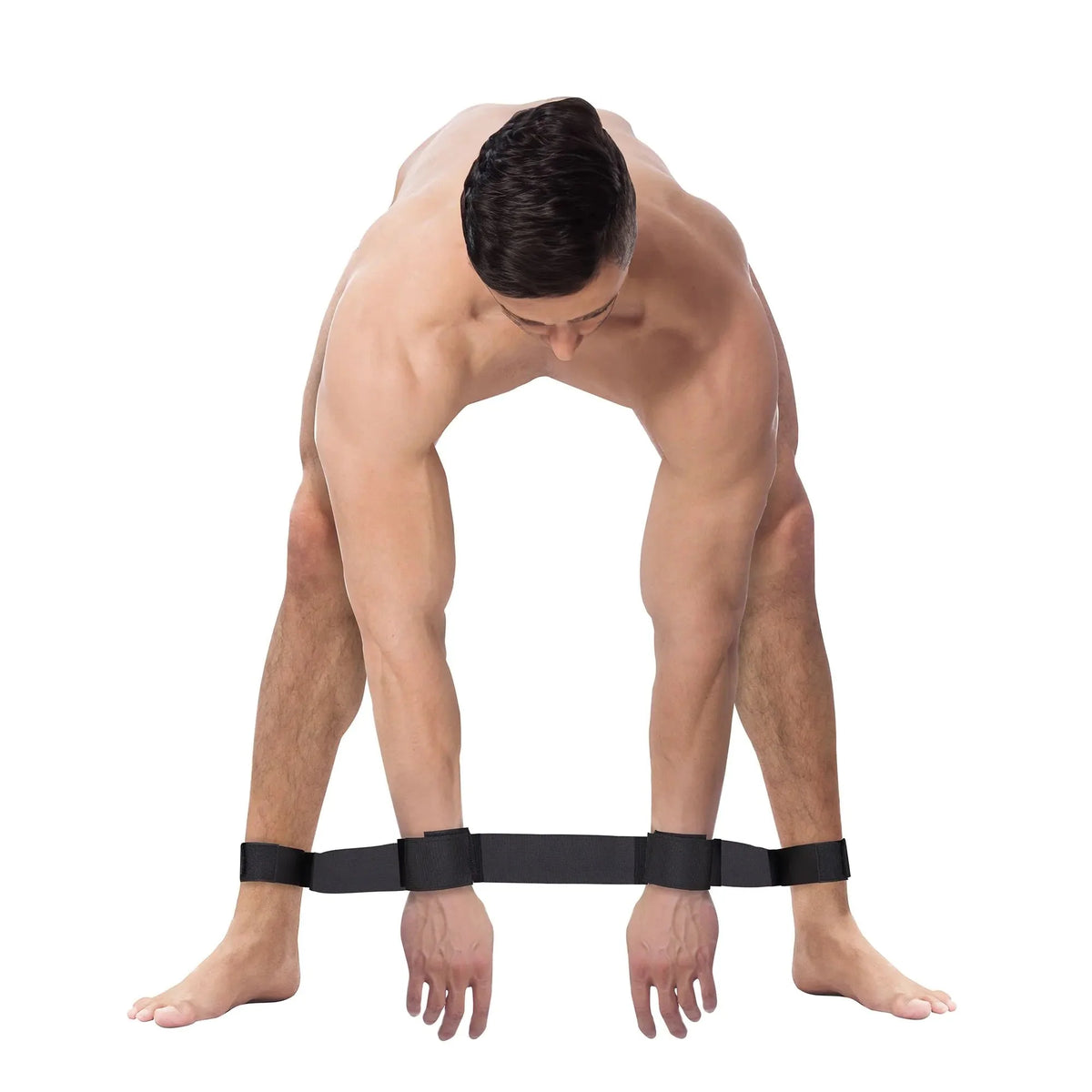 OUCH Adjustable Hand and Ankle Restraints Set - Black