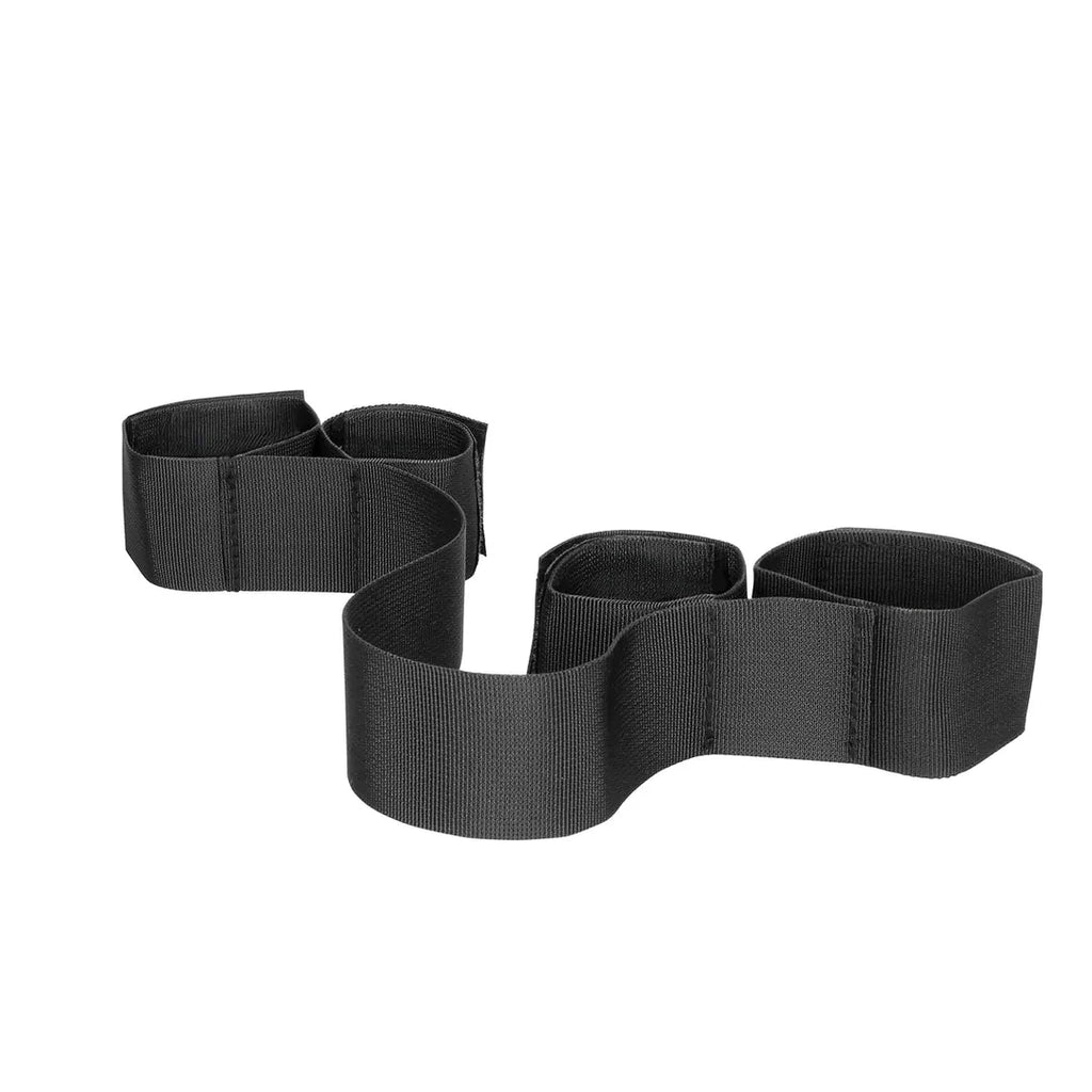 OUCH Adjustable Hand and Ankle Restraints Set - Black