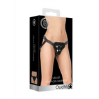 OUCH Adjustable Harness with O - Ring for Dildo