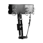 OUCH Belt with Vibrator Holder - Black