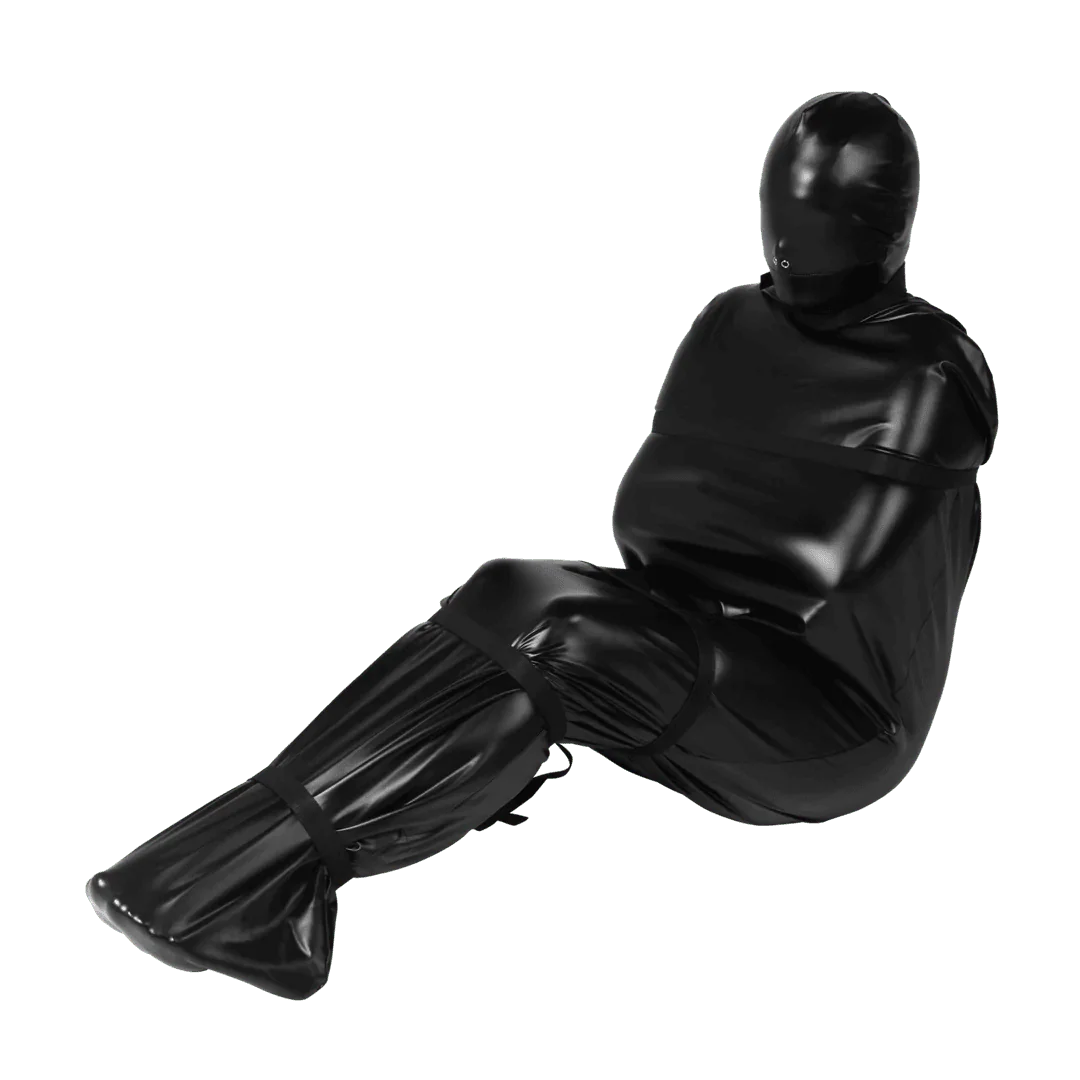 OUCH Body Bag with Nylon Straps - Black