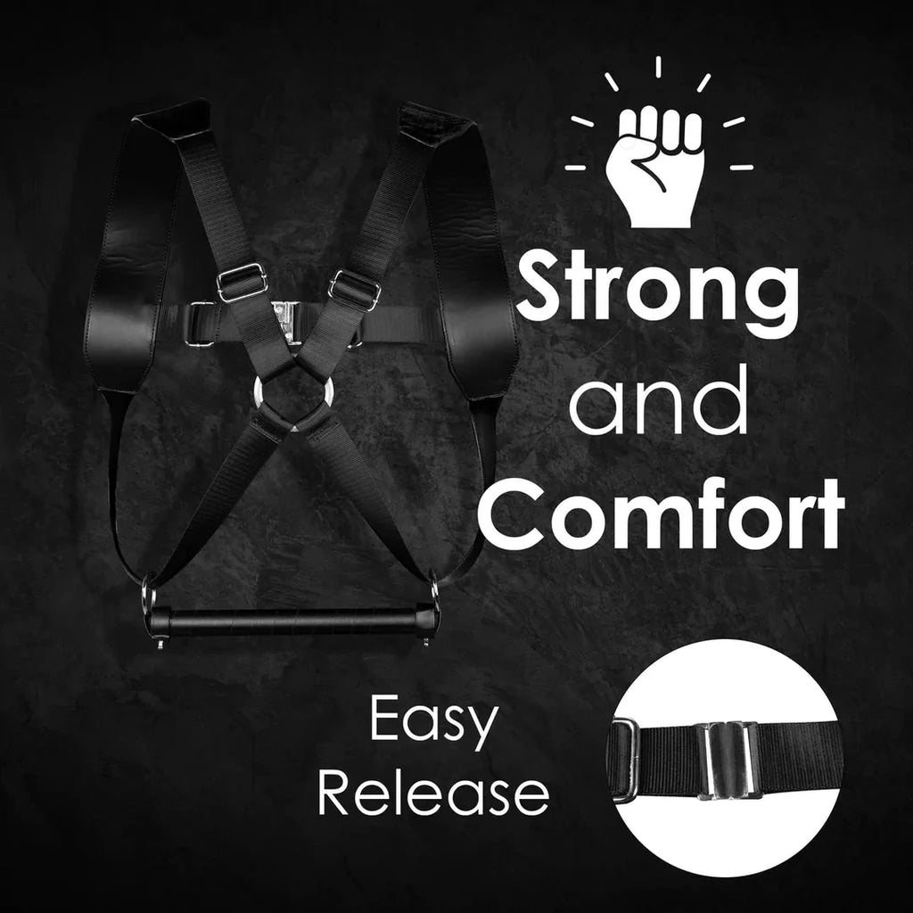OUCH BSDM Harness Restraint - Black