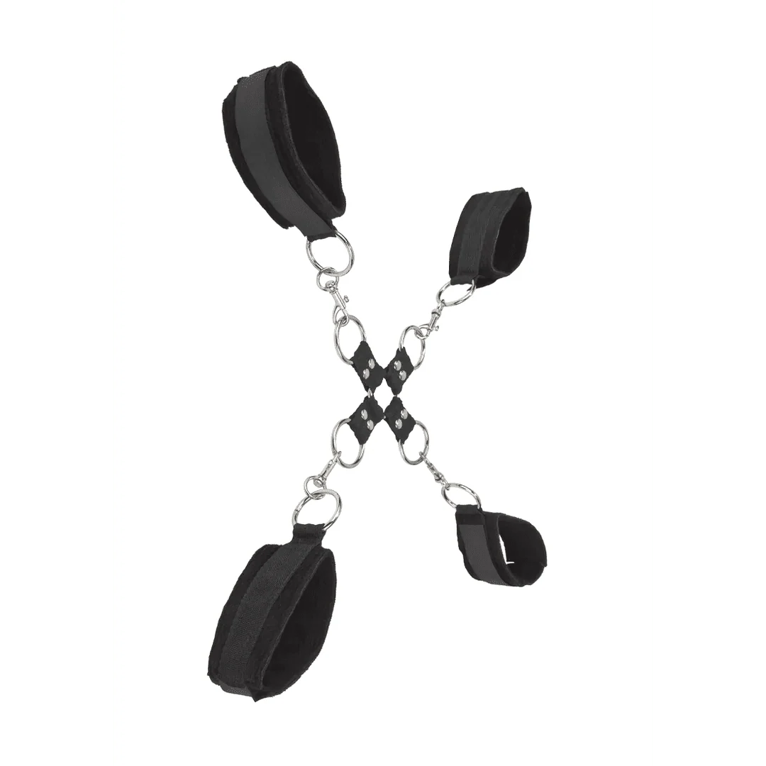 OUCH Hand and Leg Cuffs with Velcro