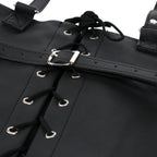 OUCH Lace - up Full Sleeve Arm Restraint - Black