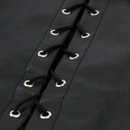 OUCH Lace - up Full Sleeve Arm Restraint - Black