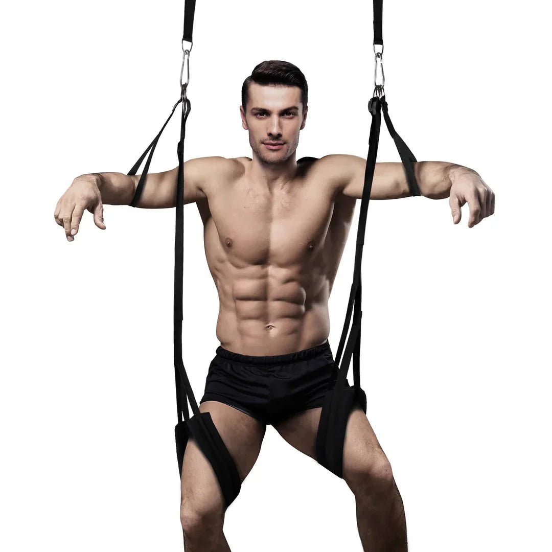 OUCH Over the Door Swing - Black