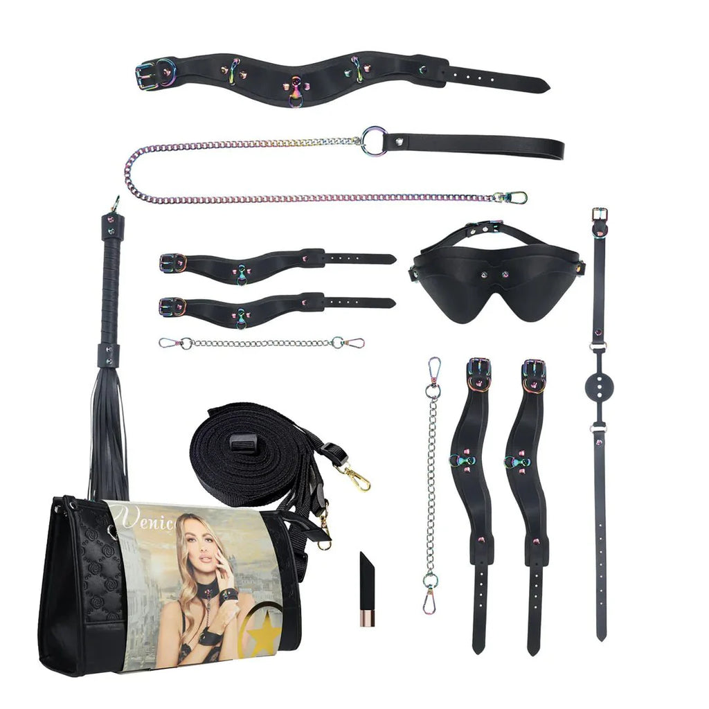 OUCH Venice Collection - Kit with Bag - Black