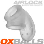Oxballs AIRLOCK Air - Lite Vented Chastity | Clear Ice