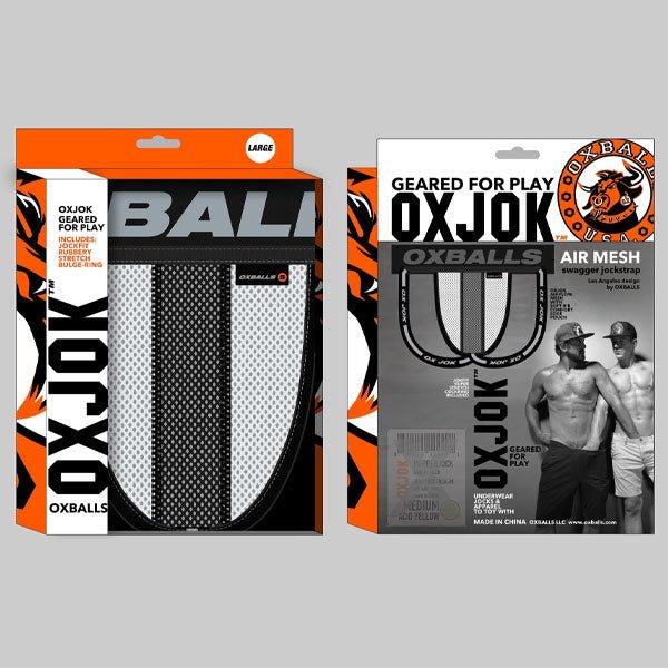 Oxballs AIRMESH SWAGGER Jockstrap | Ice White