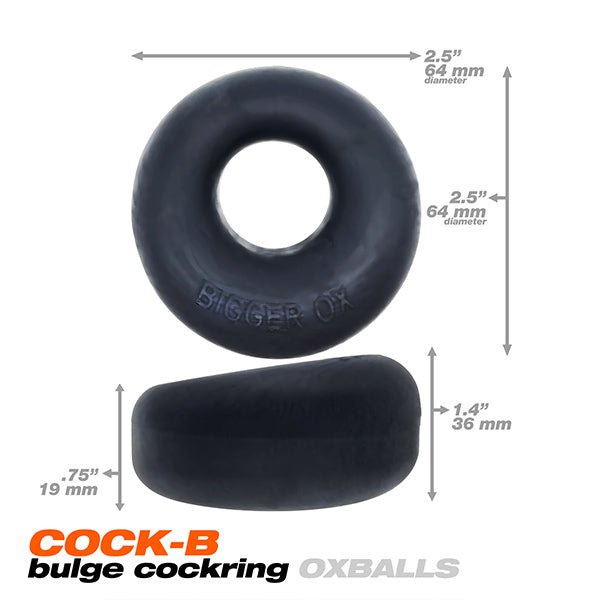 Oxballs BIGGER OX Cockring - Clear Ice