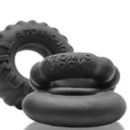 Oxballs Bonemaker Cockrings 3 pack | Night Black