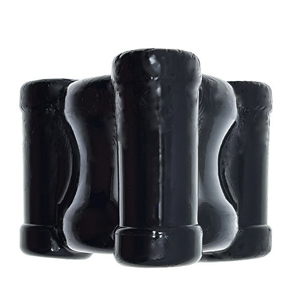 Oxballs BUZZSQUEEZE triple - vibe ballstretcher - Black
