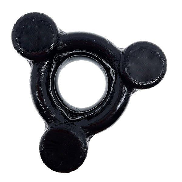 Oxballs BUZZSQUEEZE triple - vibe ballstretcher - Black