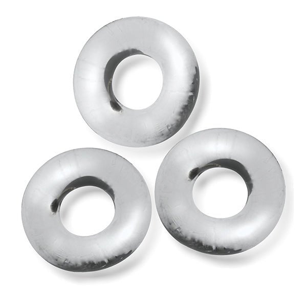 Oxballs FAT WILLY 3 Pack - Clear