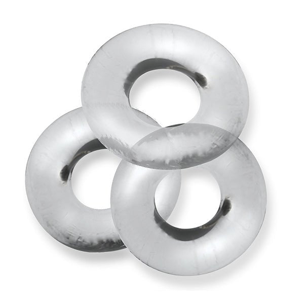 Oxballs FAT WILLY 3 Pack - Clear