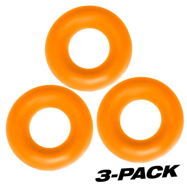 Oxballs FAT WILLY 3 Pack - Orange