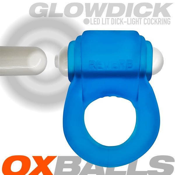 Oxballs GLOWDICK LED Cockring | Blue Ice