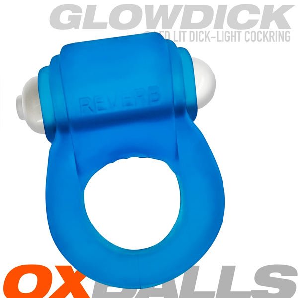 Oxballs GLOWDICK LED Cockring | Blue Ice