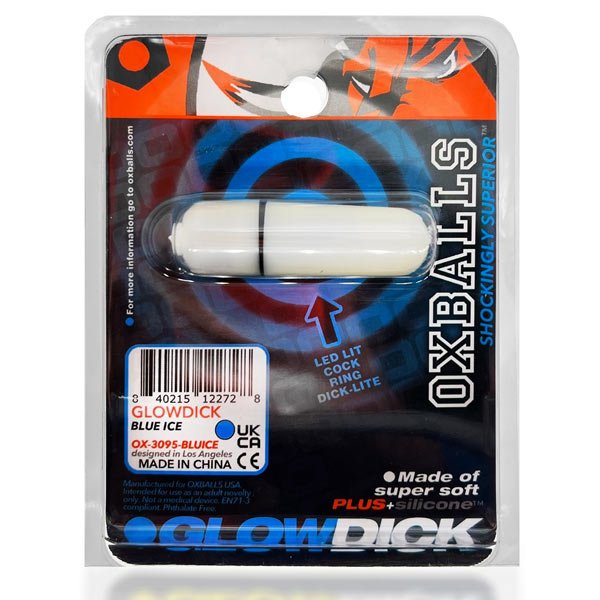 Oxballs GLOWDICK LED Cockring | Blue Ice