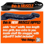 Oxballs MUSCLE RIPPED Cocksheath - Black