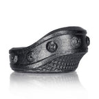 Oxballs PLOW Padded Silicone Cock Ring | Smoke