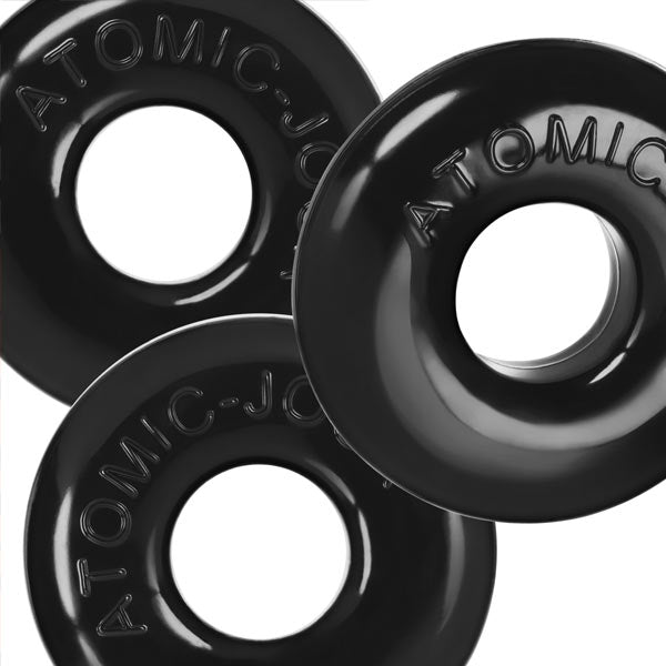 Oxballs RINGER MAX 3 - Pack Cockring | Black Ice