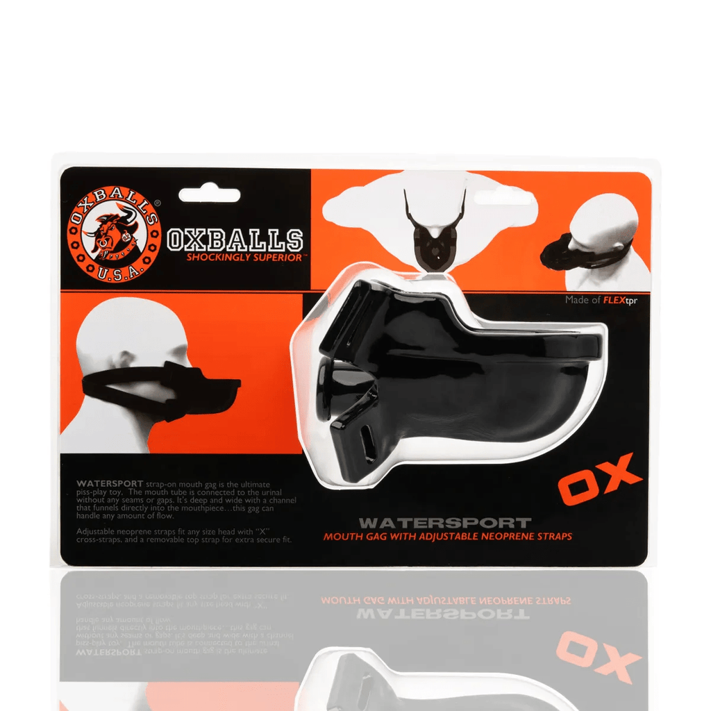 Oxballs WATERSPORT PISS Gag | Adjustable