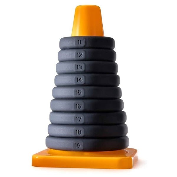 Perfect Fit PLAY ZONE Kit : 9 Cock Rings & Storage Cone | Silicone