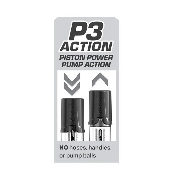 Pump Worx Max Boost Penis Pump| Black/Clear