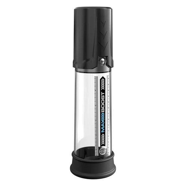 Pump Worx Max Boost Penis Pump| Black/Clear