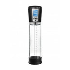 PUMPED: Premium USB Rechargeable Automatic LCD Cock Pump | Black